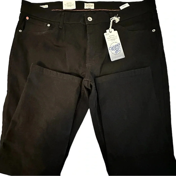 NWT Men’s Denim by Original Weather Proof Vintage Weather Soft Black Jeans - Picture 4 of 10